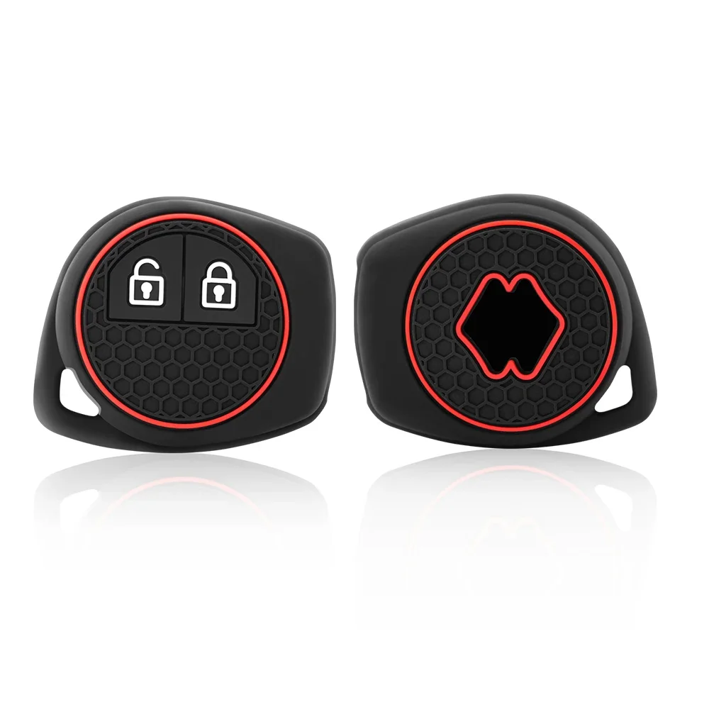Car Remote Key Case Cover For Suzuki Grand Vitara SX4 S-Cross XL-7 Kuyucha Sch4 Swift Liana Jimny Keyless Key Bag Holder Shell view 3