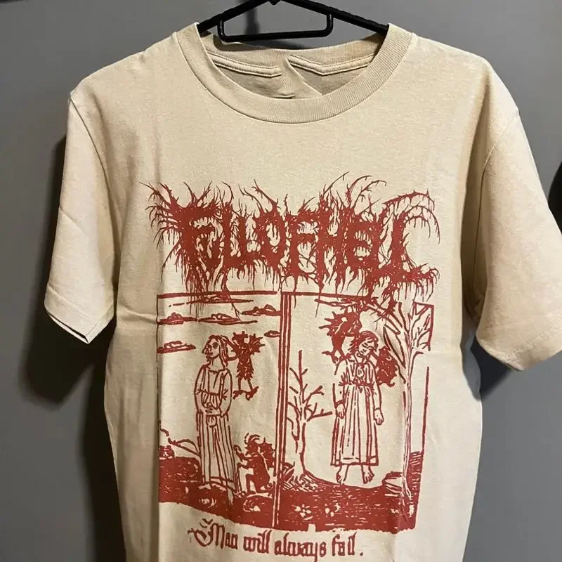 FULL OF HELL Man Will Always Fail  T Shirt Size BE2377