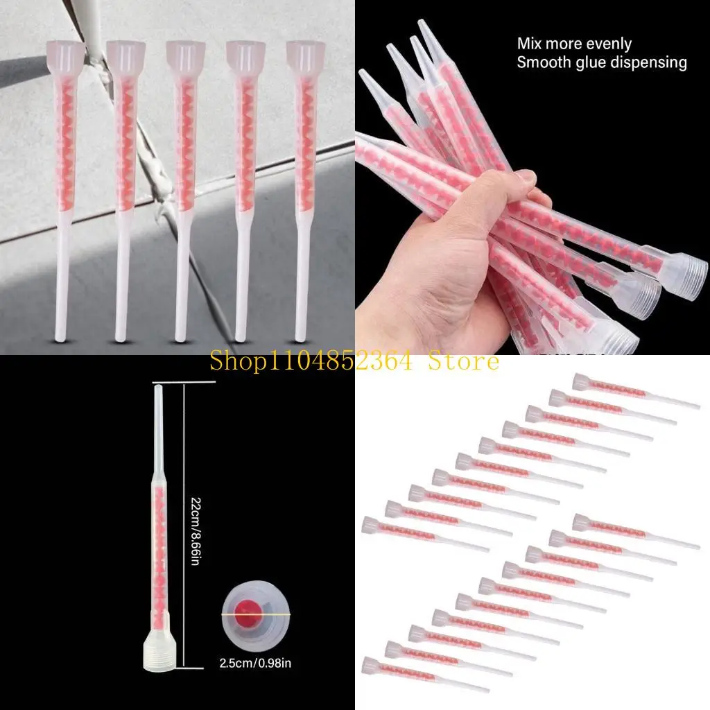 

652f 20pack Redness Статический смеситель элемент для эффективного смешивания минометных компонентов