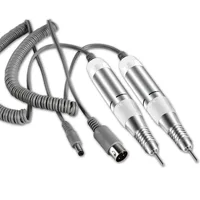 Taladro eléctrico profesional para uñas, rectificadora de esmalte de uñas portátil, mango de repuesto, herramienta de salón de uñas de bajo ruido