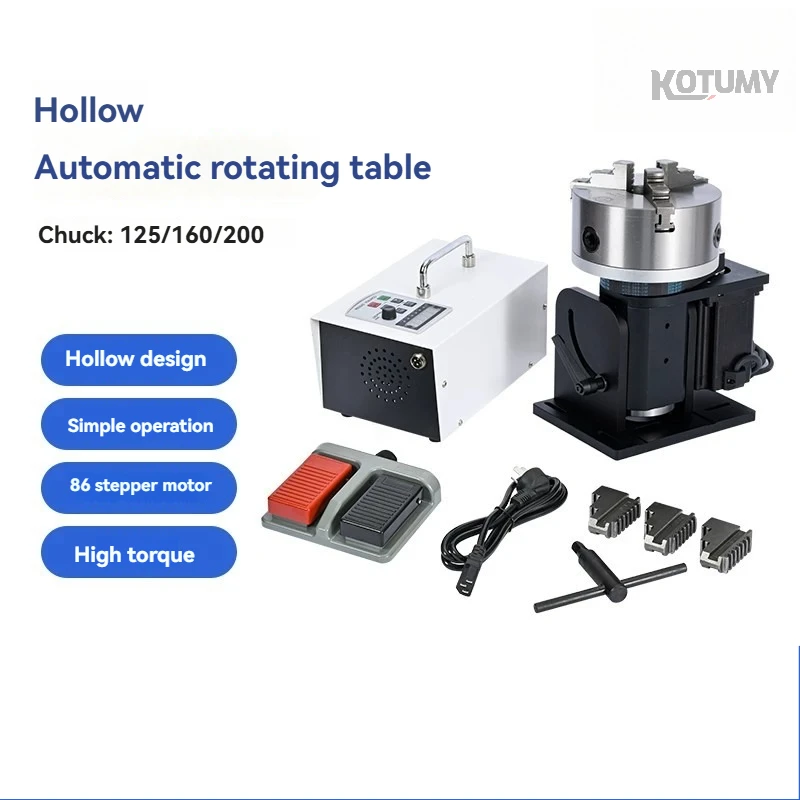 High precision automatic rotating console/la ser handheld welding rotary table/CNC circumferential seam welding rotary table