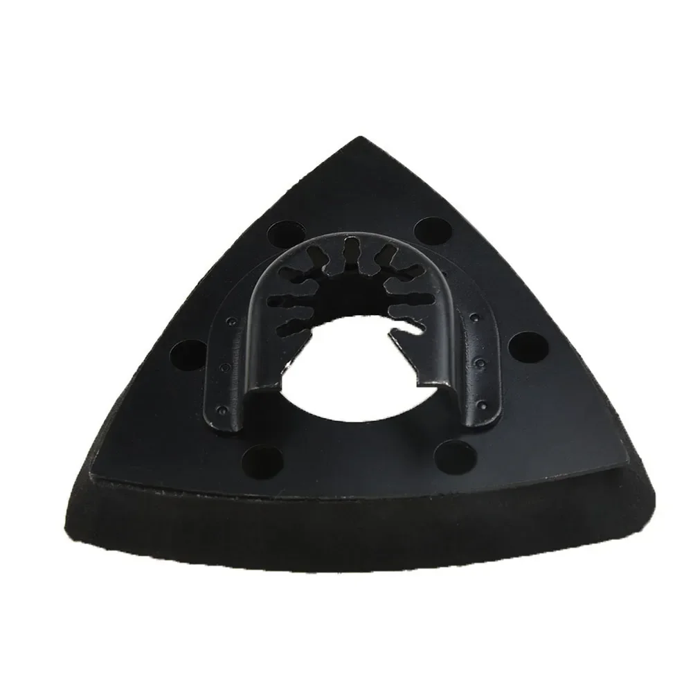 Almohadilla de lijado Triangular, hoja de sierra oscilante, disco de lijado al ras de 93mm para Fein, multiherramienta, piezas de herramientas de carpintería, 3 uds.
