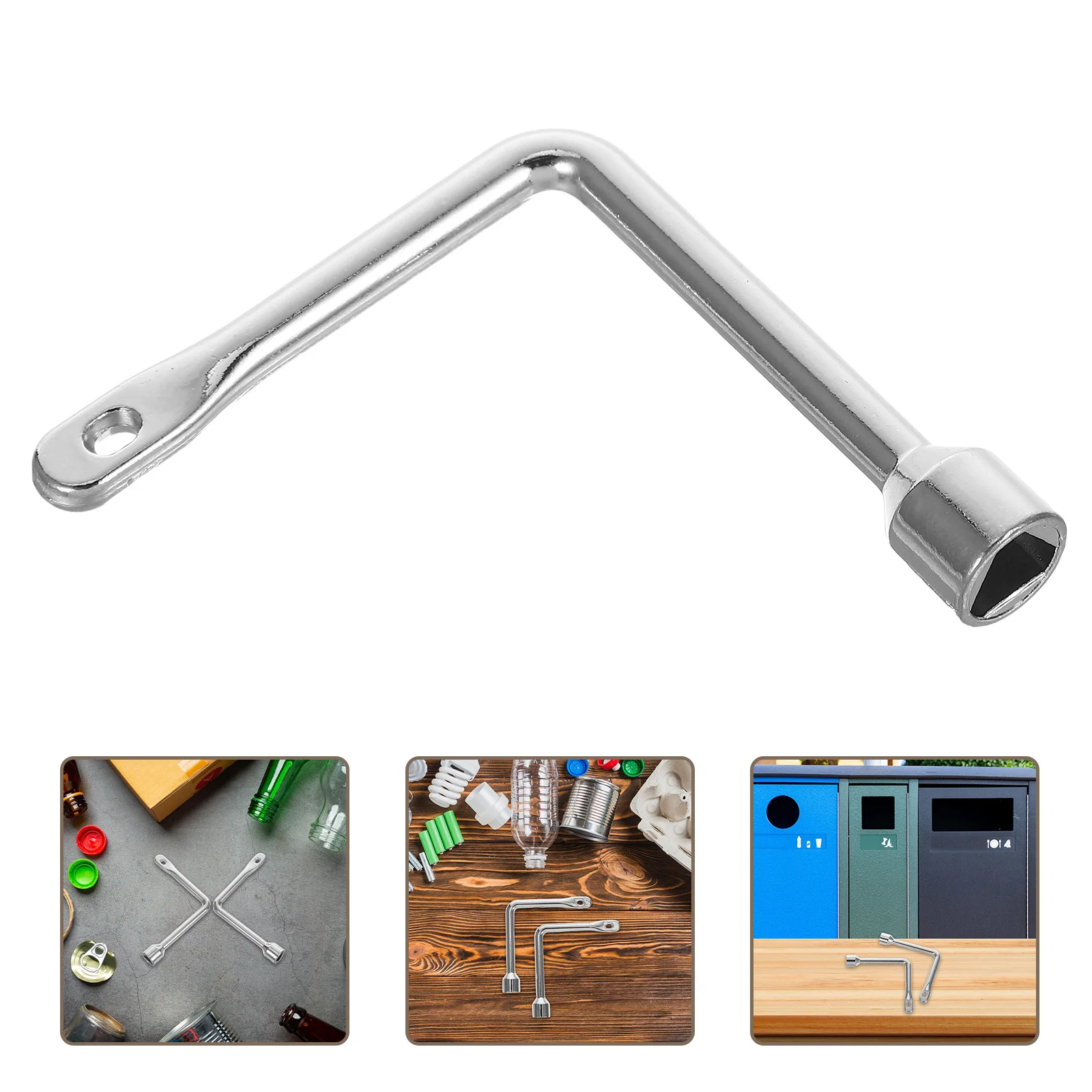 

2pcs Multi-Functional Key Set Triangular Socket For Elevator Door Electric Meter Box Gas Cabinet Lock Spanner Panel Lifting Keys