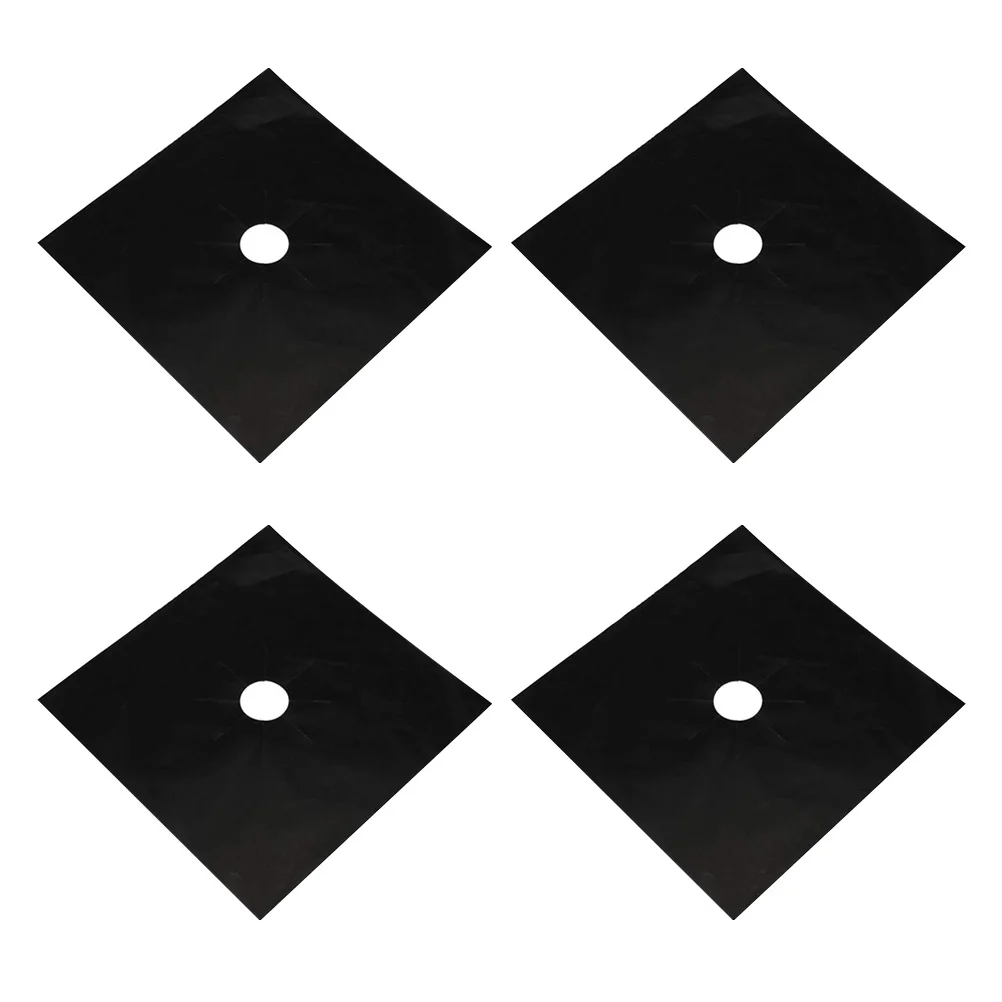 

8 Pcs Cleaning Protective Pads Reusable Gas Range Protectors Stove Burner Covers Oven Mats Durable Easy Sheets