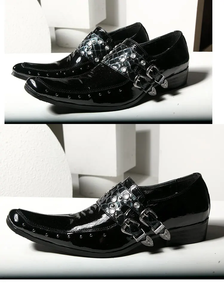 Sommer Lederschuhe Herren spitzen Zehen Jugend Business Herren Schuhe Frühling und Sommer neue Herren britische Freizeit schuhe – Detail 9