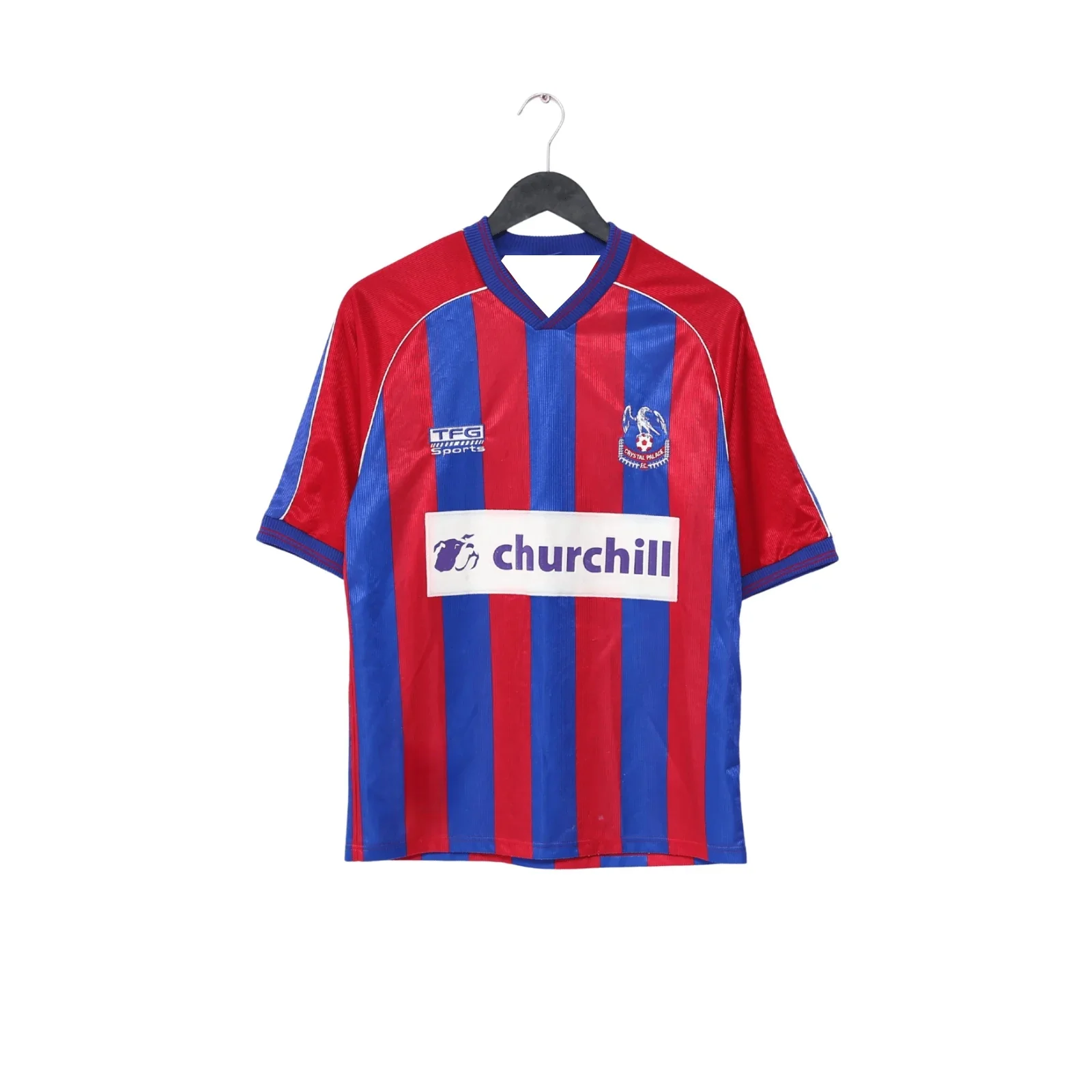 1999/01 Crystal Palace Retro TFG deportes camiseta de fútbol en casa moda impresa camisa transpirable de secado rápido Top para hombres y mujeres
