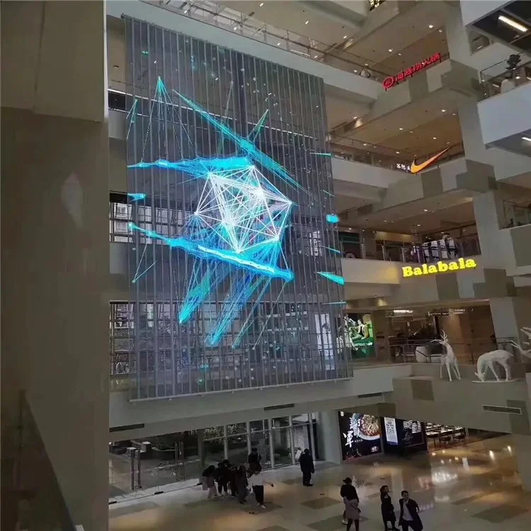 Four/Six Sided P2.5 LED Cube 200×200mm Multi-Face Indoor Art Exhibition Screen