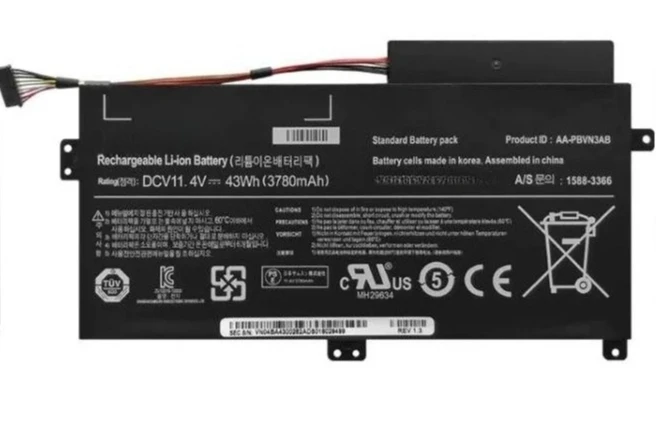 .。for Samsung NP500R5K 510R5E NT500R5L 500R4K 500R5H Battery AA-PBVN3AB Original.。