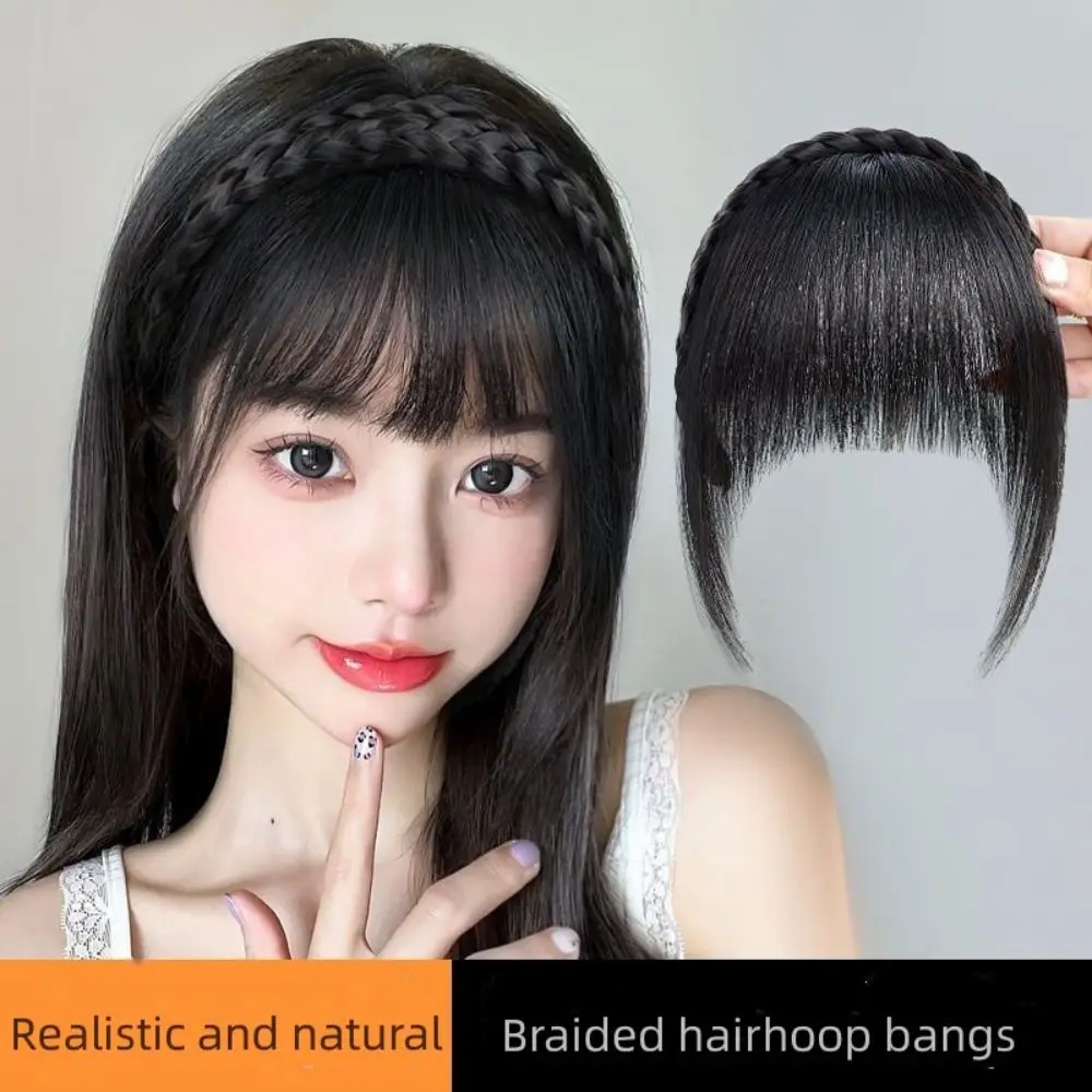 women hairband extensin hair clips Wig bangs wig clips hair accessories