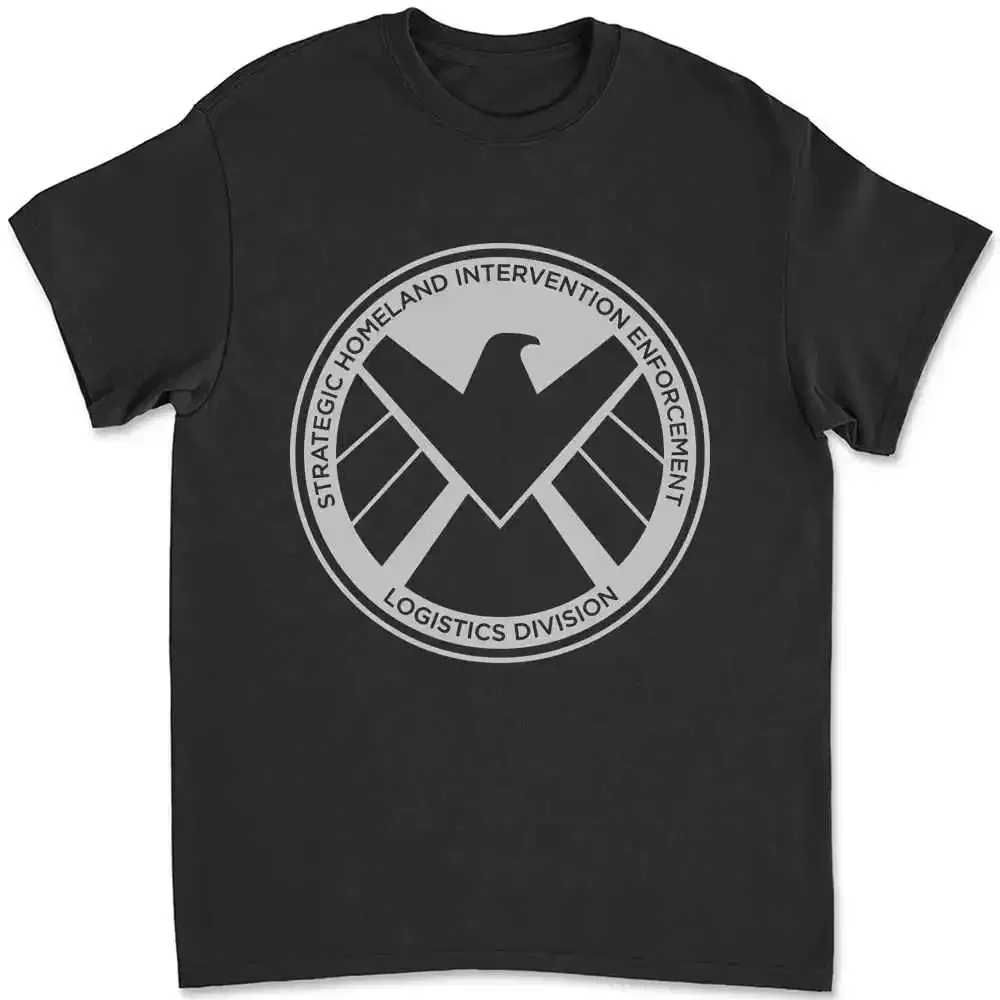 Agents Of S.H.I.E.L.D Shield Superhero T-shirt BW0E