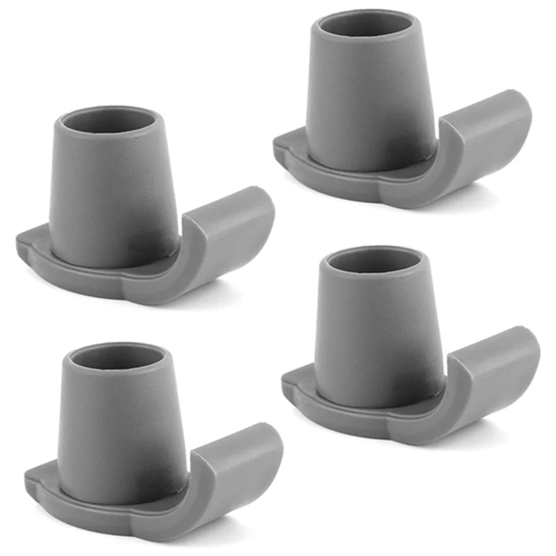 Excellent-Walker Ski Glides, 4 Pieces Heavy Duty Walker Glides Walker Feet Accessories Walker Glide Skis For 1 1/8 Inch Tubes To