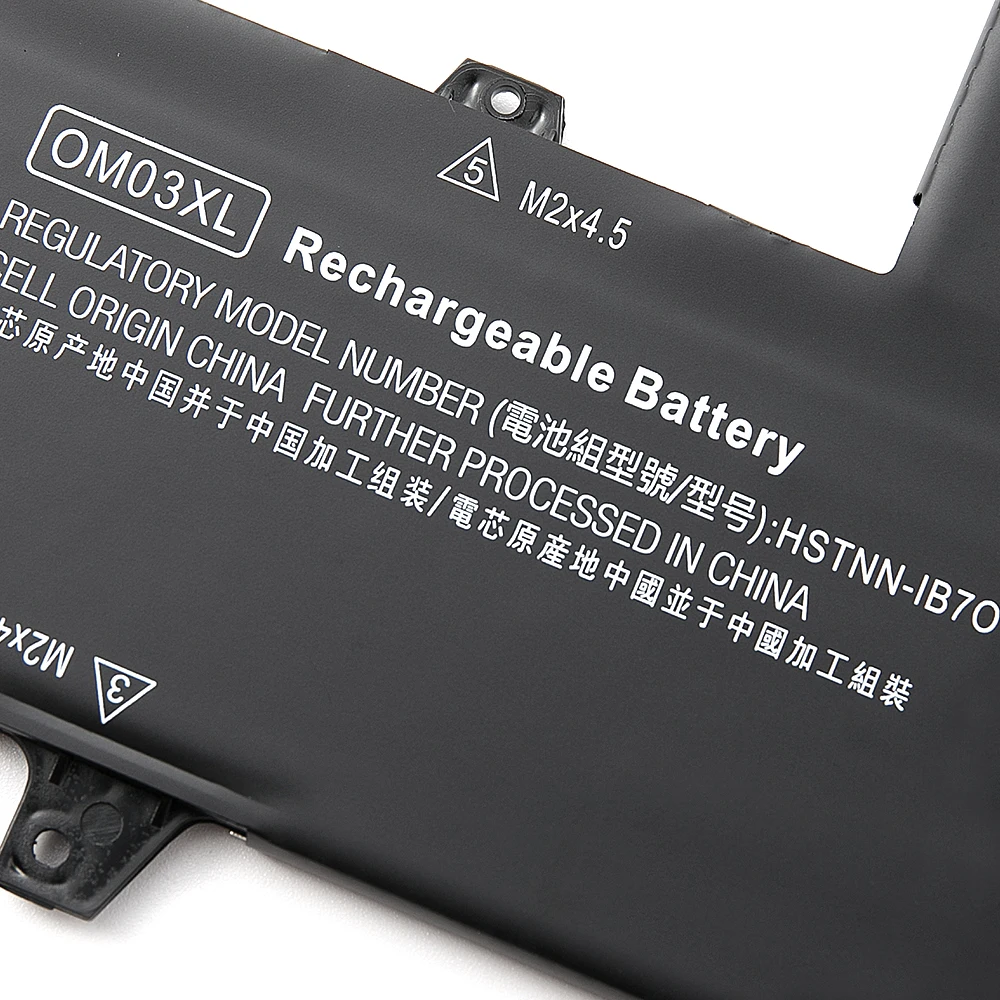 Keyuan OM03XL 863280-855 Laptop Battery for HP EliteBook X360 1030 G2 13.3' Y8Q67EA Z2W62EA Series 863167-171 863167-1B1 HSTNN-I