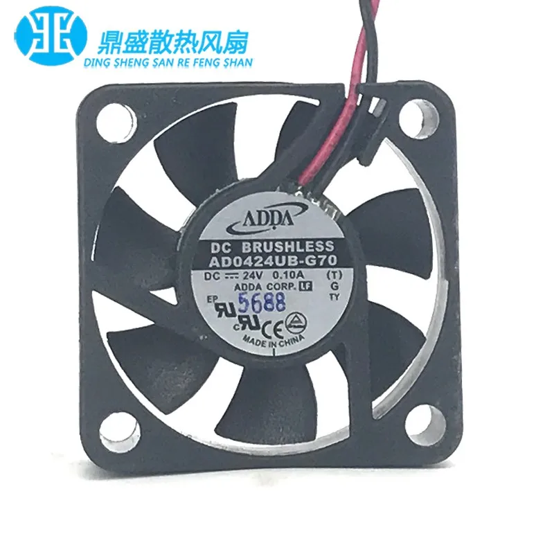 1pcs * AD0424UB-G70 ORIGINAL NEW COOLING FAN 24V 0.10A 4010 40*40*10mm RADIATOR