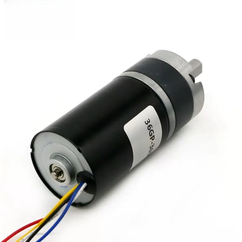 36GP-3650 Brushless Planetary Gear DC Gear Motor 12v24v Speed Regulation Forward and Reverse Large Torque Motor