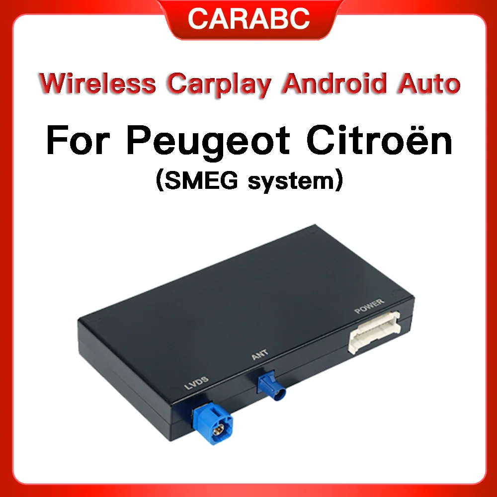 لبيجو سيتروين اللاسلكية Carplay محول أندرويد السيارات وحدة SMEG 208 2008 308 508 3008 و C4 DS3 DS5 دعم عكس الكاميرا #1