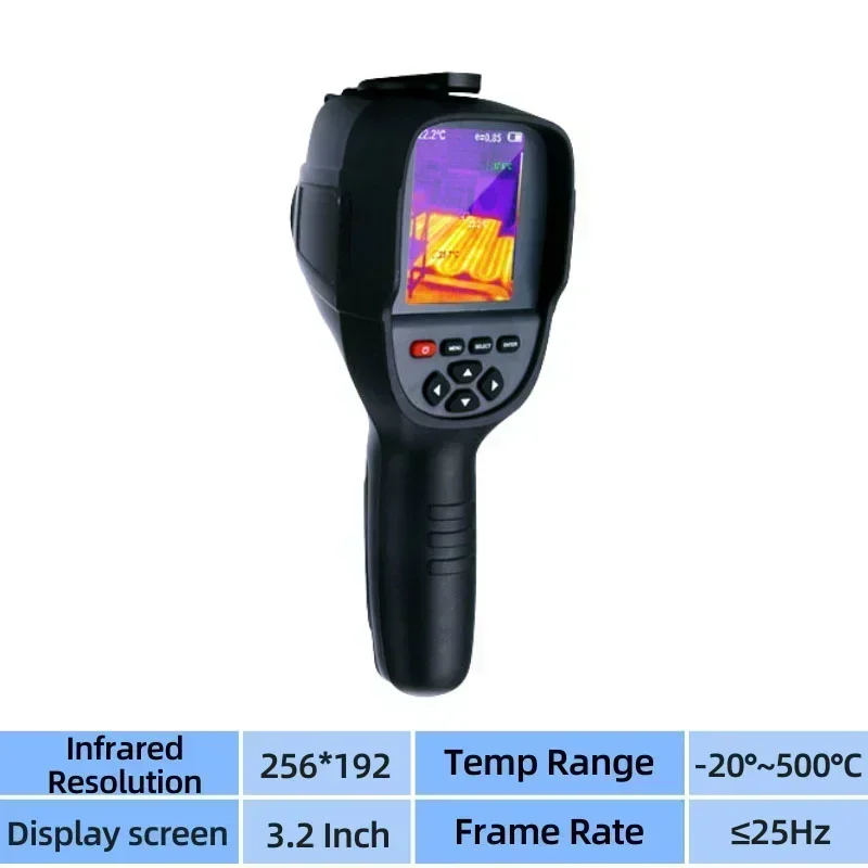 GW256 Nuovo termometro portatile Termocamera a infrarossi Termografo digitale HD Nuovo nel 2024 Tester per tubi di riscaldamento a parete per