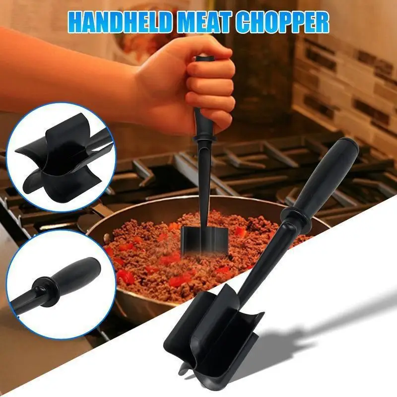 Coupe-viande portatif pour salade de pommes de terre, coupe-tomate, broyeur de mélange, grattoir de Cuisine, broyeur résistant à la chaleur, grattoir de mélange, outil de Cuisine