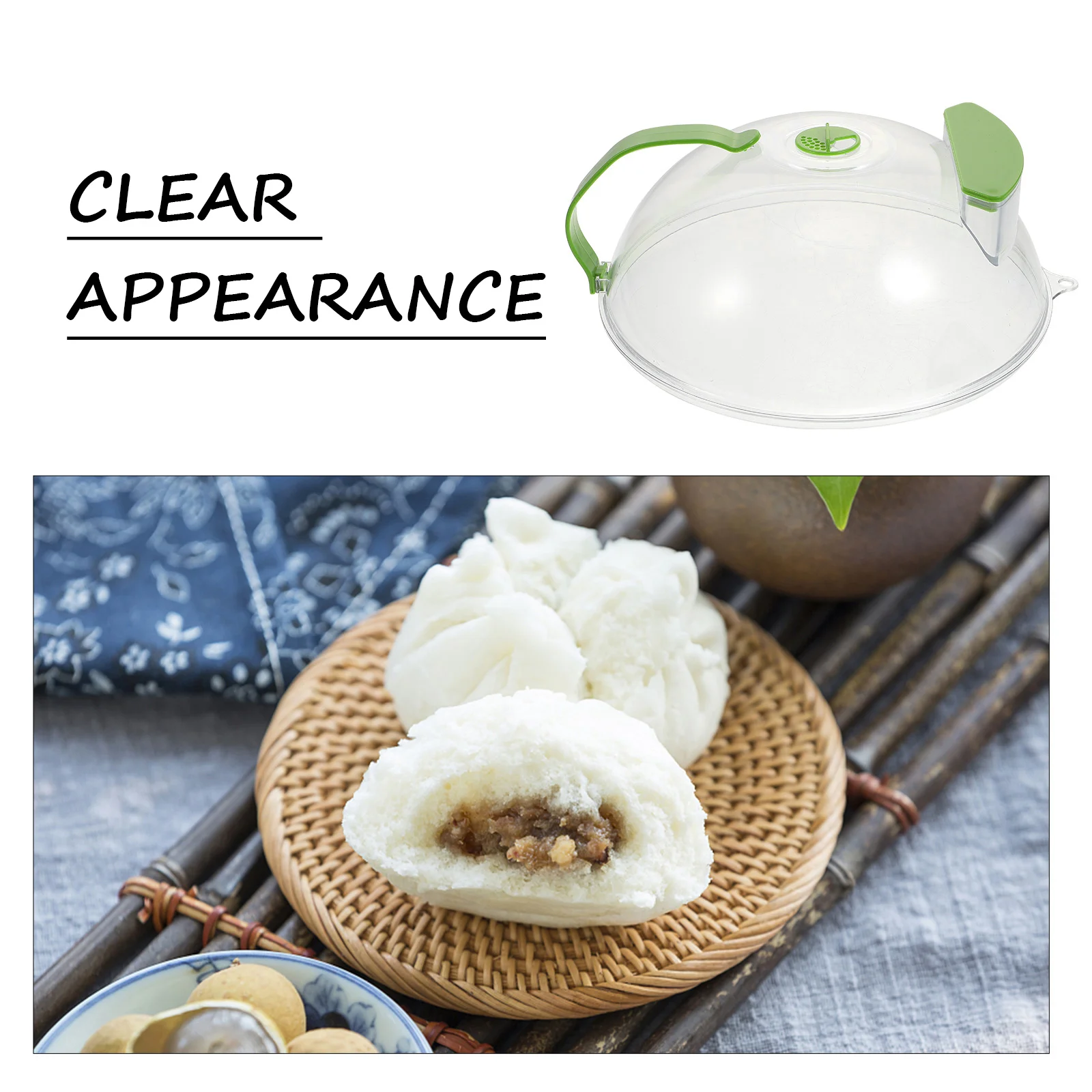 

Oilproof Food Cover Heat-resistant Oven Cover for Microwave Plates Dustproof Vegetable Guard Non-deform Break-resistant