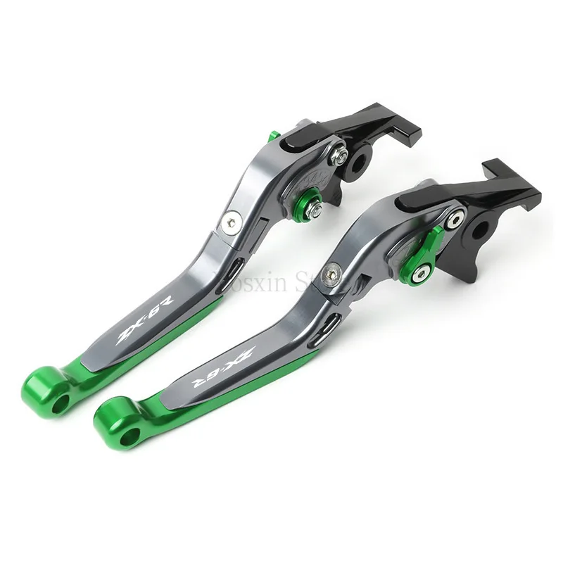 

Для Kawasaki ZX-6R/636 2007-2018 рычаг сцепления, набор тормозных рычагов, складная ручка, рычаги, аксессуары для двигателя, детали