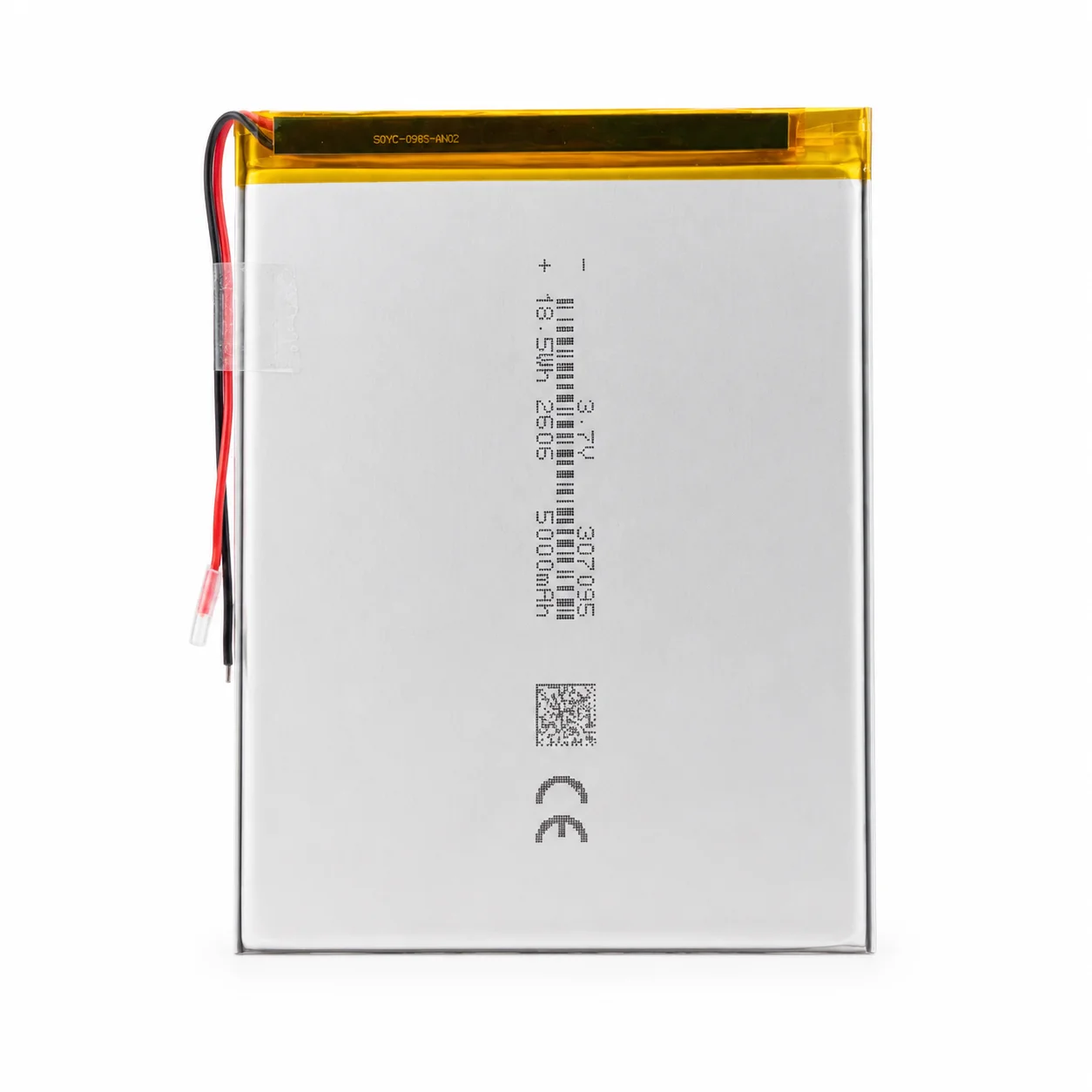 307095  3.7V Polymer Lithium Batteries   5000mah for 8 Inch 9 Inch MID Tablet Battery