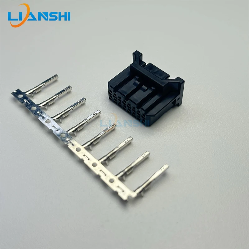 16Pin IMSA-13065S-2-16A IRISO 13065S Non-Waterproof Female Connector Kit w/Terminals For Car Battery Board Harness Plug Set
