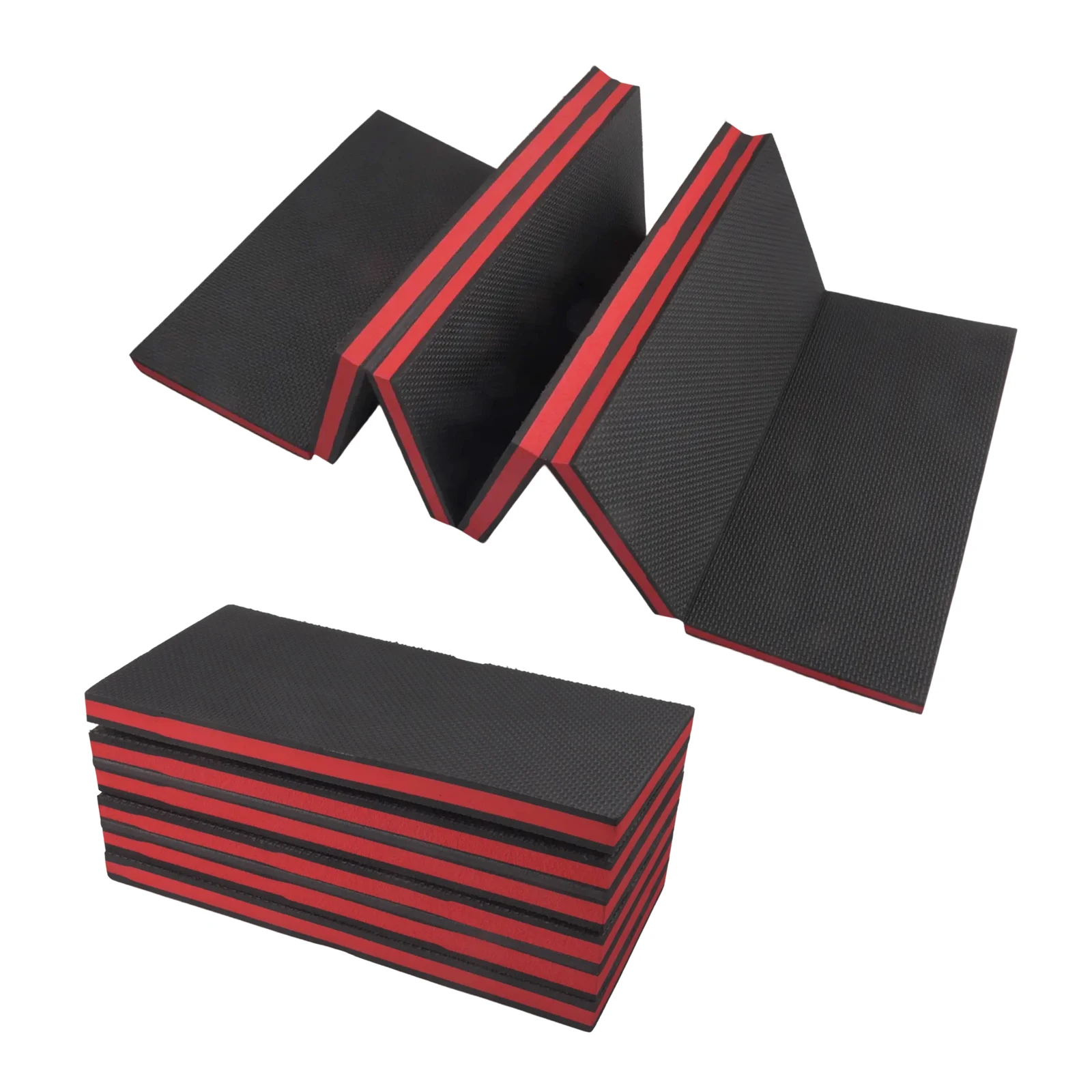 6-Folds Car Repair Laying Kneeling Mat Foldable EVA Foam Knee Protection Cushion Laying Maintenance Mat For Working Under Car