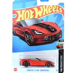 Hot Wheels Cars CORVETTE C7 Z06 CONVERTIBLE 1/64 Metal Die-cast Model Toy Vehicles