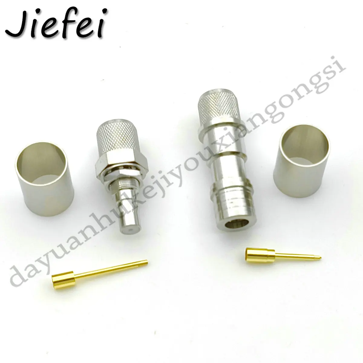 Conector Coaxial rf Reto Macho e Fêmea Qma Crimp Cabo Rg214 Rg213 Rg8 Lmr400 7d-fb Conector rf 50100 Pcs