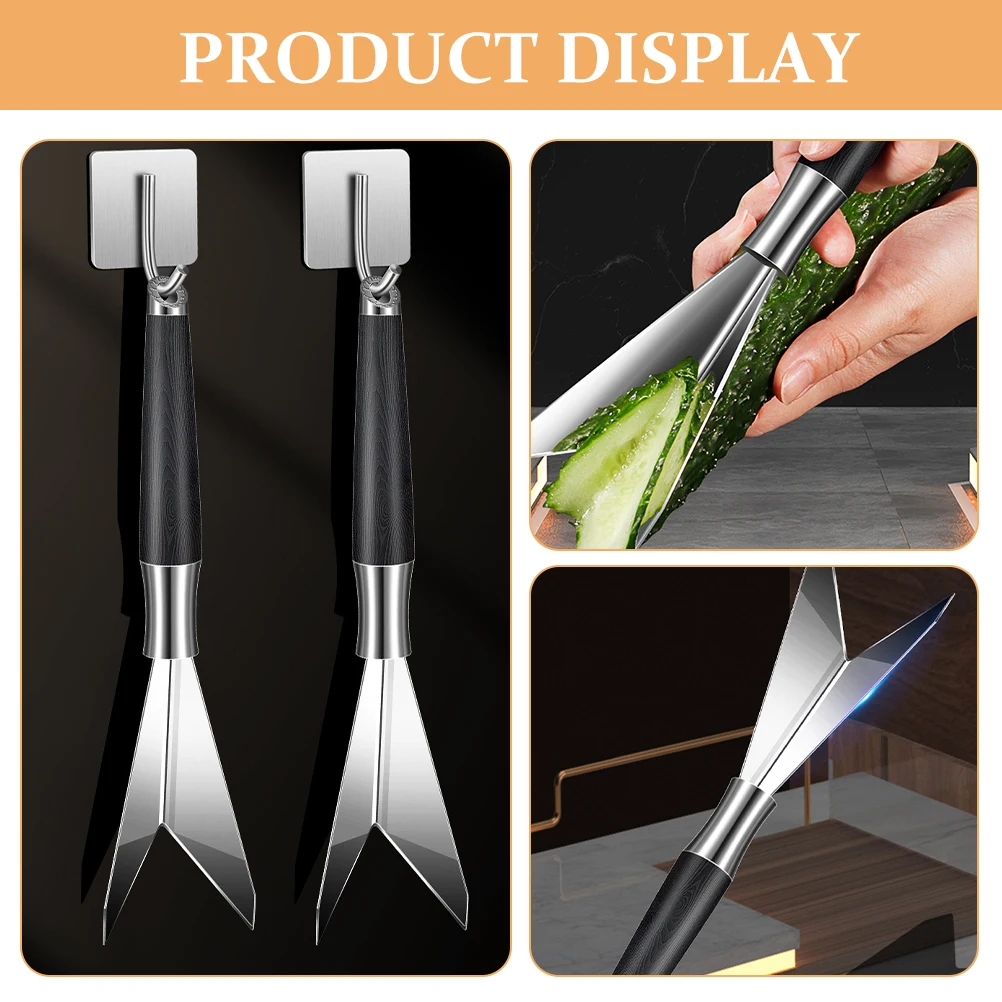 

Stainless Steel Fruit Carving Tools Vegetable Cutter Kitchen Shaping Tool For Household Restaurant Portable Food Cutter