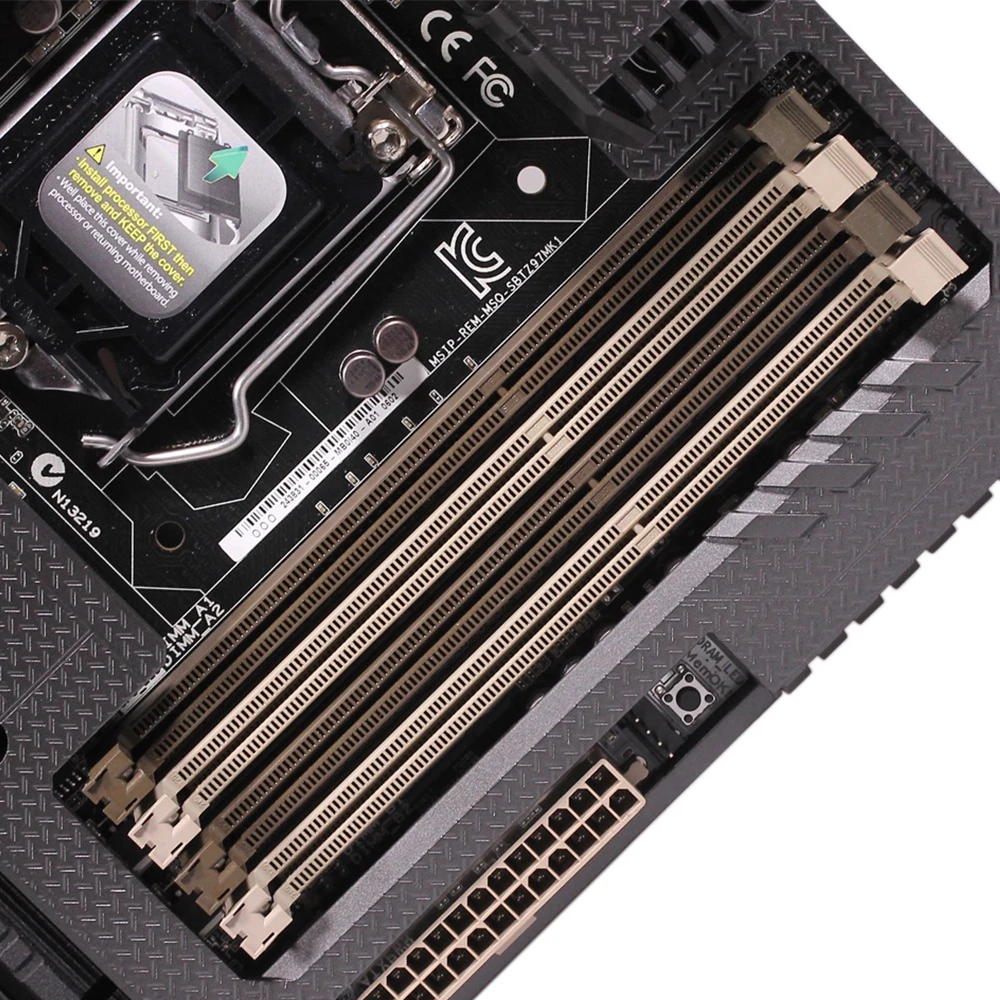 Imagem -04 - Asus-soquete com Chip Expresso Sabertoth Z97 Mark Lga1150 Suporta 4ª 5ª Geração Intel Core i7 i5 i3 Pentium Celeron Novo