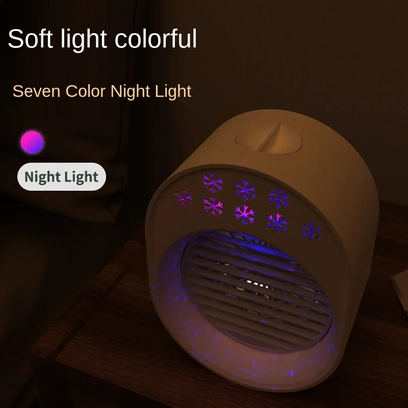 Mini negative ionen klimaanlage fan usb mini kalte luft reinigung befeuchtung kälte fan lüfter