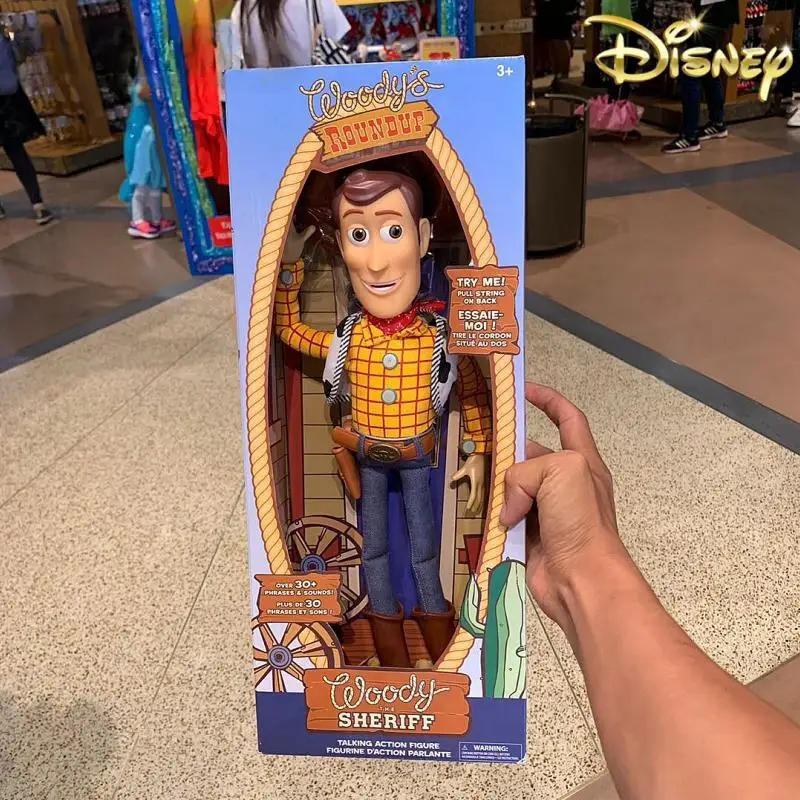 

Hot Disney Toy Story 4 Talking Woody Buzz Jessie Rex Action Figures Anime Decoration Collection Figurine Toy Model Children Gift