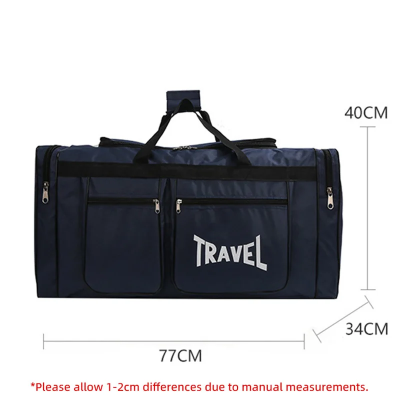 Saco de Viagem Dobrável Impermeável, Grande Capacidade, Bolsa De Esportes De Negócios, Resistente Ao Desgaste, Portátil, Mochilas Multifuncionais, Y36A