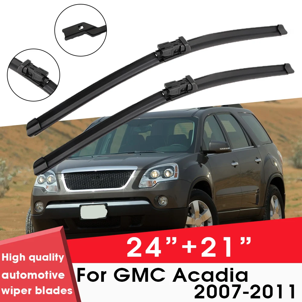 

BEMOST Car Wiper Blades Front Window Windshield Rubber Refill Wiper For GMC Acadia 2007-2011 24"+21" Car Accessories