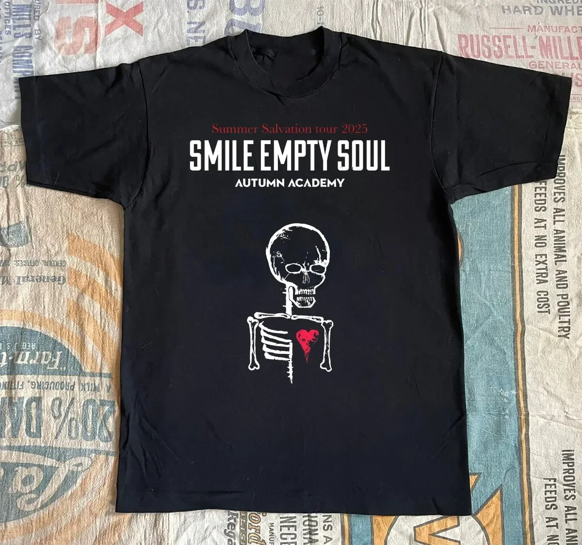 Smile Empty Soul Summer Salvation Tour 2025 T Shirt Black Size S to 5XL AL908