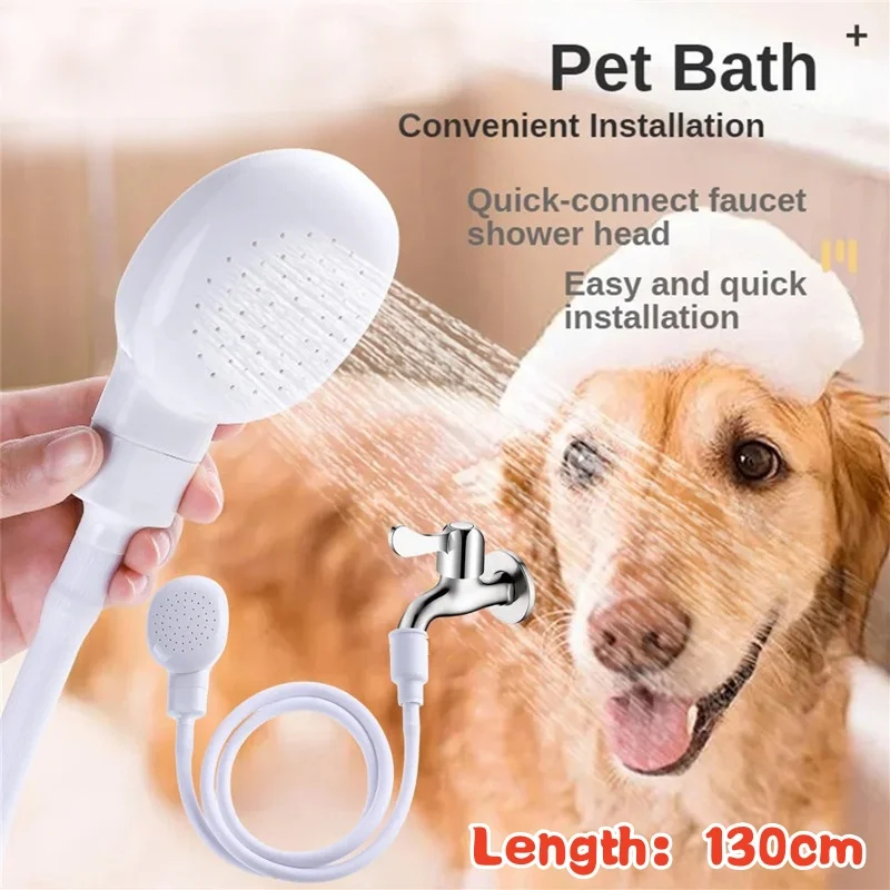 Portable Bathtubs Hand Held Shower Head Sprayer Attachment,Kitchen Sink Faucet Sprayer Extender with Hose for Baby Pets Bathing