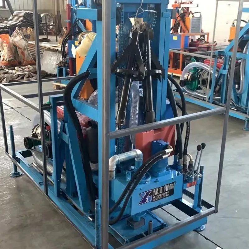 

Hot Sale Drilling Rig Machine Portable Wheels Small 100m Depth Water Well Drilling Rig Diesel Pumps Well Drill Rigs for Mexico