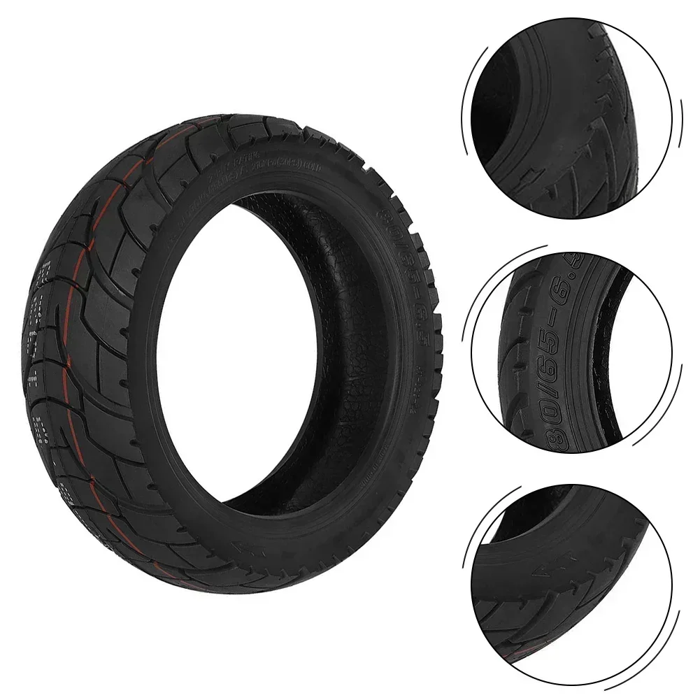 

10 Inch 80/65-6.5 Tubeless Road Tire For Kugoo / PRO Balance Car 255*80 Rubber Tubeless Tyre Scooter Accessories