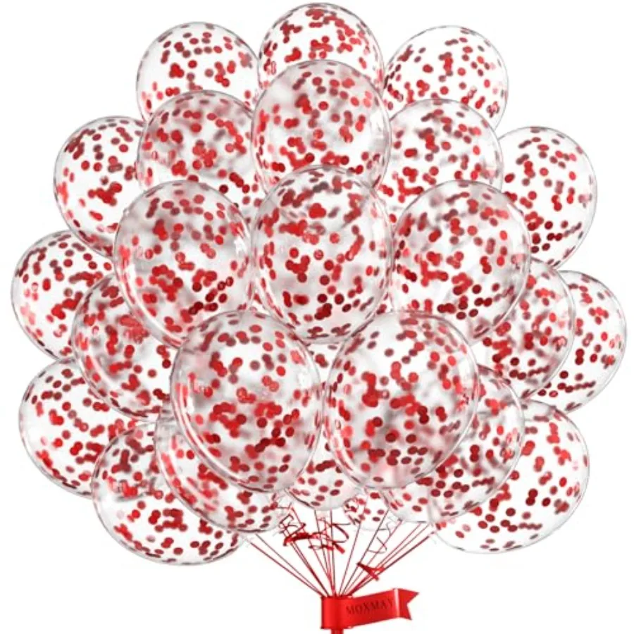 

Balloons - 12inch, 50 Pcs Latex Balloons for Birthday, Wedding, Baby Shower, Christmas Party Decoration