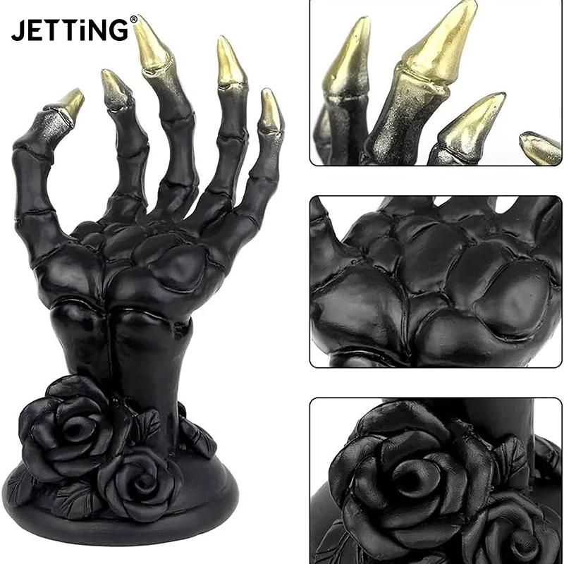 Figura de mano de Dios Berserk, estatuilla de mano del diablo, estante de almacenamiento de joyería de resina, estatua coleccionable, modelo de muñeca, juguetes, regalo, decoración del hogar