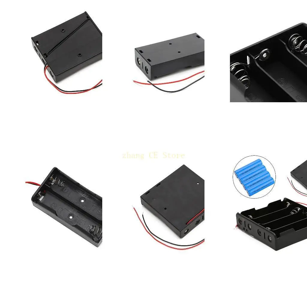 m5td-5-шт-18650-Аккумуляторная-батарея-37-В-Коробка-держатель-с-зажимом-для-чехла-с-проводом