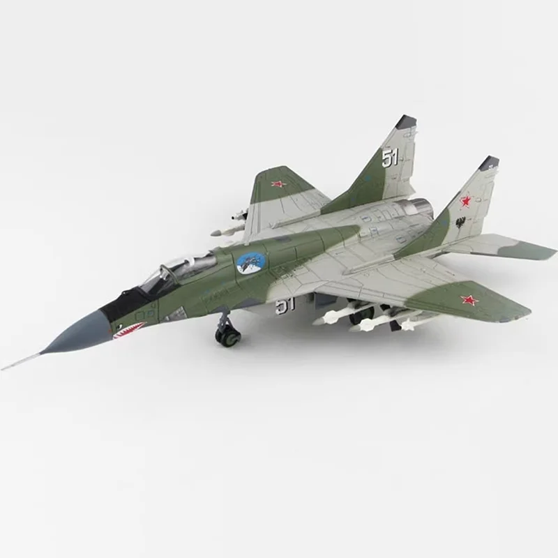 

1:72 Scale Russian Air Force MIG-29 Warplane Alloy & Plastic Simulation Model Gift Collection Decorative Toy Diecast Display