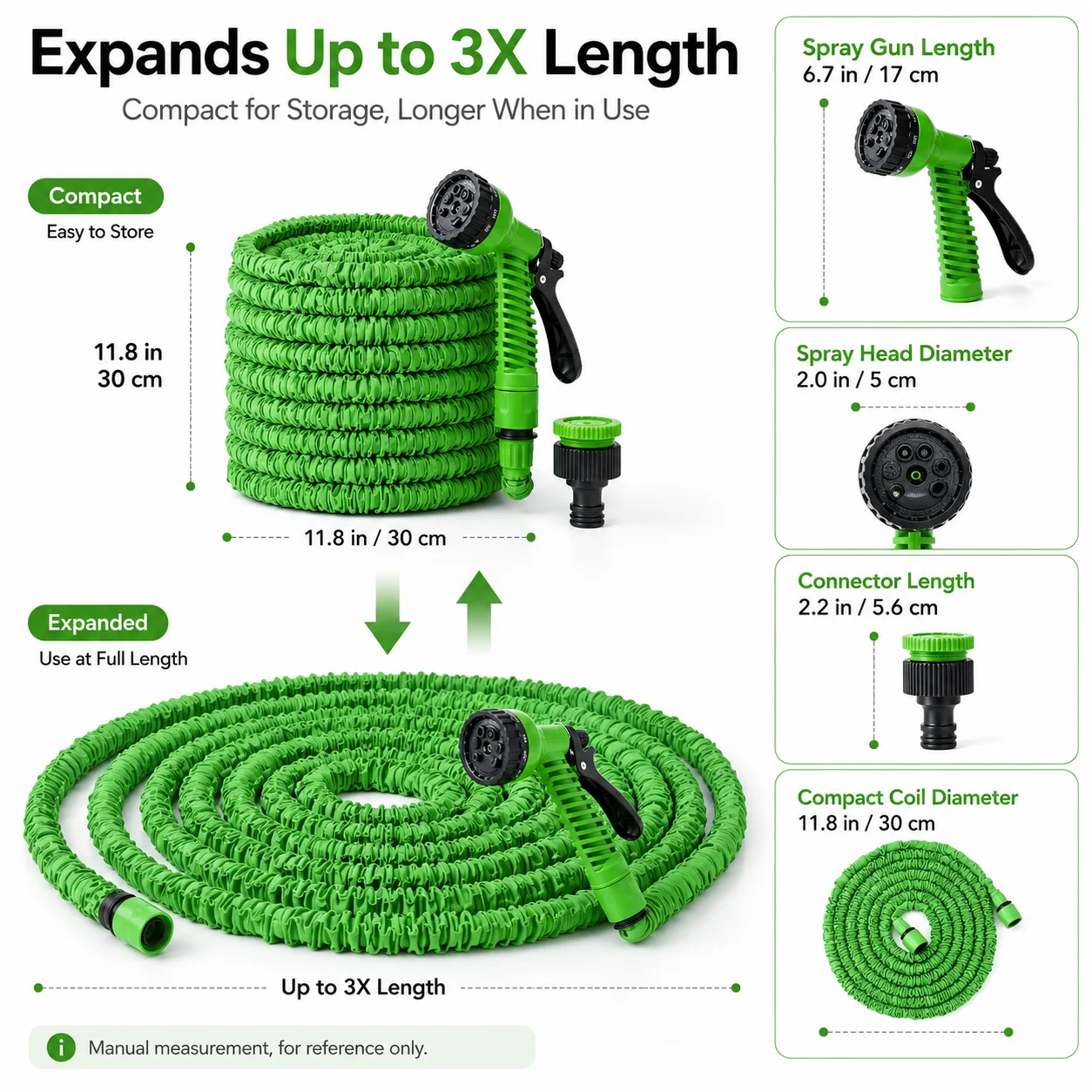 Retractable Garden Hose with H - Smart Garden Diy review and price