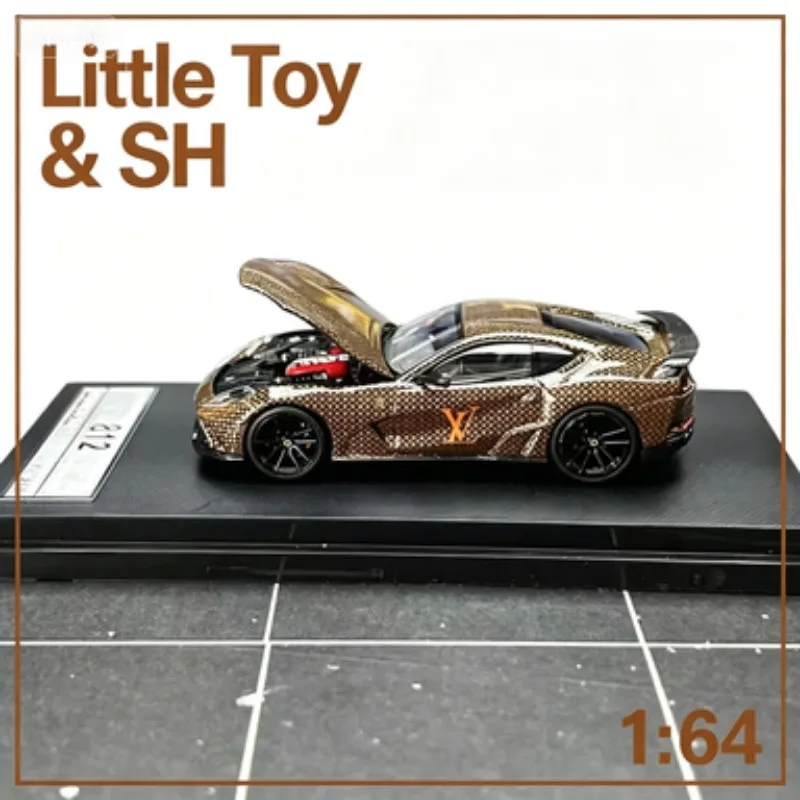 

Little Toy & SH 1:64 Novitec 812, die-cast alloy car model, boys' gift, adult collection piece, holiday present.