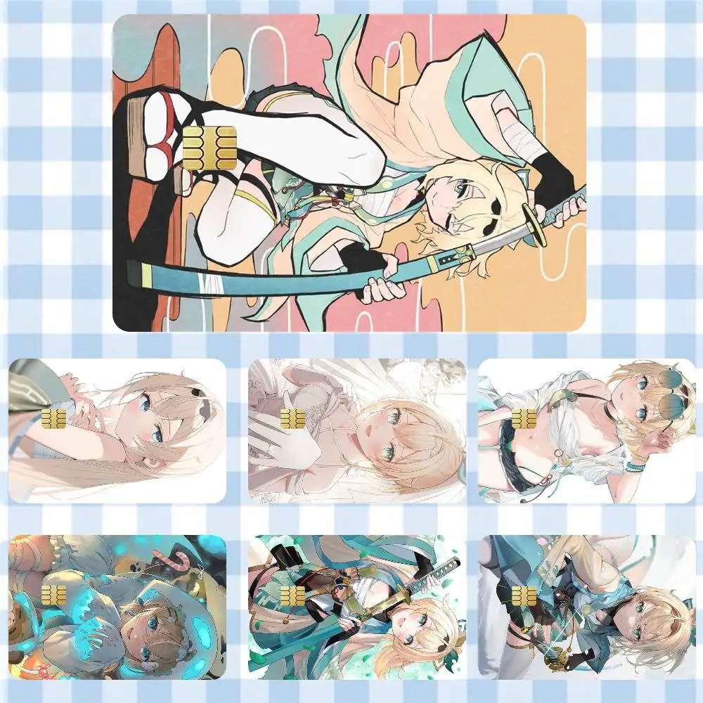 

Kazama Iroha V-VTuber Sticker Film Tape Skin for Credit Card Debit Card Waterproof Stickers