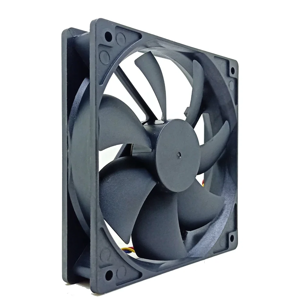 Dual Ball Mute Fan DF1202512B2LN 12CM Cooling fan 12025 120X120X25MM DC12V PWM Temperature Controlled Fan