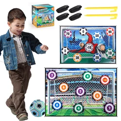 Set di tappetini per giochi di calcio da 100CM con palline adesive giocattoli da calcio Multiplayer giochi di calcio competitivi per bambini allenamento di calcio regali per ragazzi