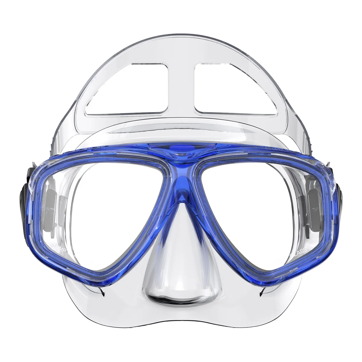 Tauchmaske Optische Kurzsichtigkeit Myopie Tauchglas Tauchschwimmbrille Gehärtete Brille Kurzsichtiges Lesen -1,0 bis -9,0 – Detail 11