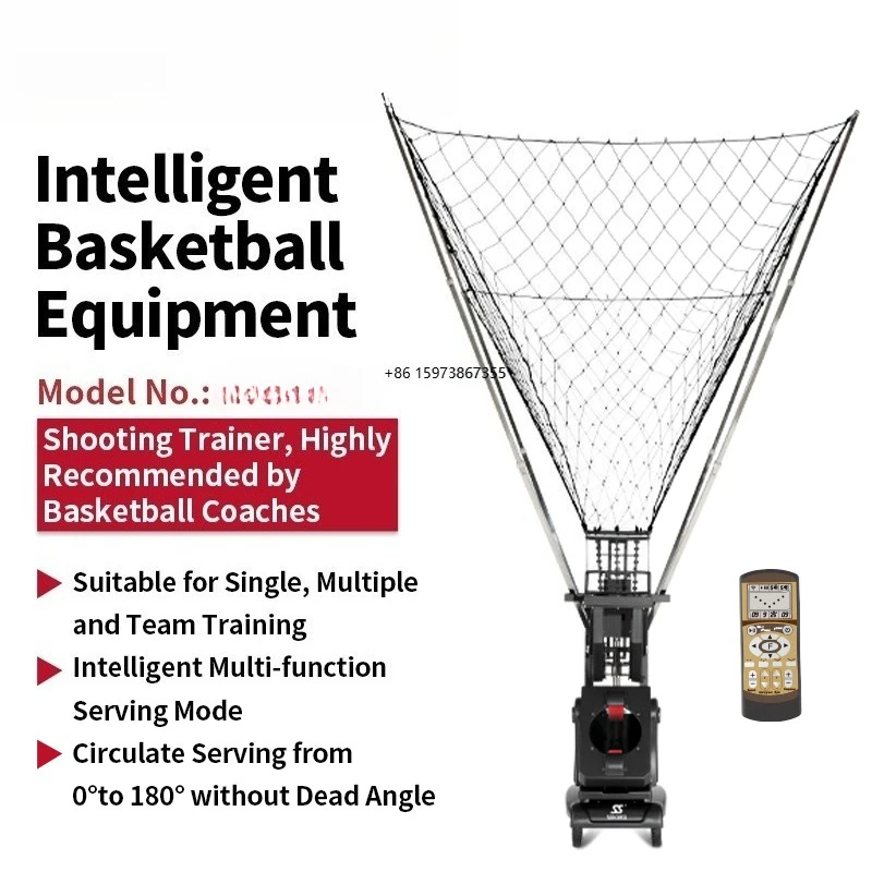 2023 Automated Basketball Passing Machine Shooting Machine Shot Trainer for Kids and Teenagers