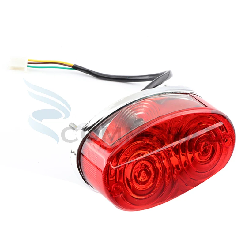 

DC 12V Motorcycle Rear Tail Stop Brake Light Lamps for 50cc-250cc ATV Quad Dirt Bike SUNL ROKETA KAZUMA TaoTao